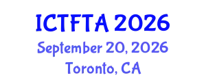International Conference on Thin Film Technology and Applications (ICTFTA) September 20, 2026 - Toronto, Canada