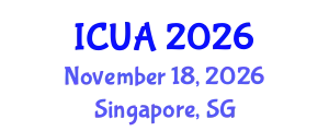 International Conference on Urban Agriculture (ICUA) November 18, 2026 - Singapore, Singapore