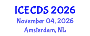 International Conference on Education, Cultural and Disability Studies (ICECDS) November 04, 2026 - Amsterdam, Netherlands
