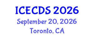 International Conference on Education, Cultural and Disability Studies (ICECDS) September 20, 2026 - Toronto, Canada