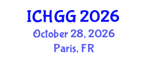 International Conference on Human Genetics and Genomics (ICHGG) October 28, 2026 - Paris, France