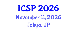 International Conference on Solar Power (ICSP) November 11, 2026 - Tokyo, Japan