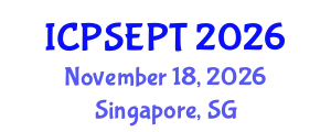 International Conference on Photovoltaic Solar Energy and Power Technology (ICPSEPT) November 18, 2026 - Singapore, Singapore