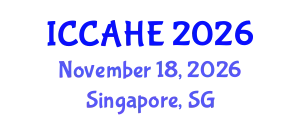 International Conference on Civil, Architectural and Hydraulic Engineering (ICCAHE) November 18, 2026 - Singapore, Singapore