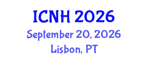 International Conference on Nutrition and Health (ICNH) September 20, 2026 - Lisbon, Portugal