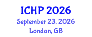 International Conference on Health Psychology (ICHP) September 23, 2026 - London, United Kingdom