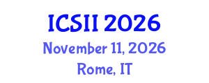 International Conference on Semantic Interoperability and Integration (ICSII) November 11, 2026 - Rome, Italy