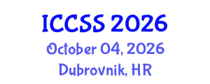 International Conference on Computational Social Science (ICCSS) October 04, 2026 - Dubrovnik, Croatia