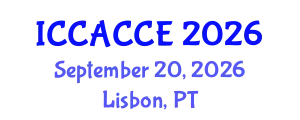 International Conference on Civil, Architectural, Structural and Constructional Engineering (ICCACCE) September 20, 2026 - Lisbon, Portugal