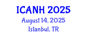 International Conference on Aquatic Nutrition and Health (ICANH) August 14, 2025 - Istanbul, Turkey