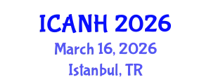 International Conference on Aquatic Nutrition and Health (ICANH) March 16, 2026 - Istanbul, Turkey