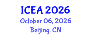 International Conference on Electromagnetics and Applications (ICEA) October 06, 2026 - Beijing, China
