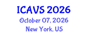 International Conference on Advanced Vibrational Spectroscopy (ICAVS) October 07, 2026 - New York, United States