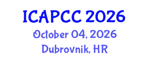 International Conference on Air Pollution and Climate Change (ICAPCC) October 04, 2026 - Dubrovnik, Croatia