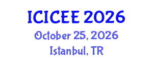 International Conference on Internal Combustion Engines Engineering (ICICEE) October 25, 2026 - Istanbul, Turkey
