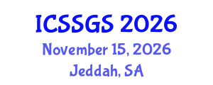 International Conference on Sedimentology, Stratigraphy and Geological Sciences (ICSSGS) November 15, 2026 - Jeddah, Saudi Arabia