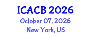International Conference on Autophagy and Cell Biology (ICACB) October 07, 2026 - New York, United States