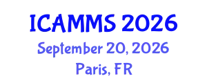 International Conference on Alternative Medicine and Medical Sciences (ICAMMS) September 20, 2026 - Paris, France