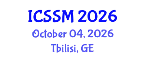 International Conference on Soil Science and Management (ICSSM) October 04, 2026 - Tbilisi, Georgia