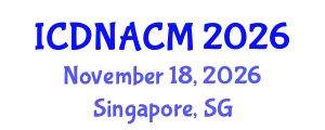 International Conference on DNA and Clinical Microbiology (ICDNACM) November 18, 2026 - Singapore, Singapore