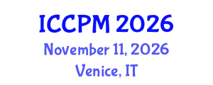 International Conference on Cognitive Psychology and Memory (ICCPM) November 11, 2026 - Venice, Italy