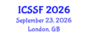 International Conference on Sport Science and Football (ICSSF) September 23, 2026 - London, United Kingdom
