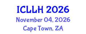 International Conference on Law, Literature and Humanities (ICLLH) November 04, 2026 - Cape Town, South Africa