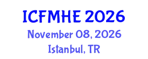 International Conference on Fluid Mechanics and Hydraulic Engineering (ICFMHE) November 08, 2026 - Istanbul, Turkey
