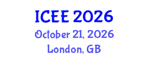 International Conference on Applied Electrical Engineering (ICEE) October 21, 2026 - London, United Kingdom