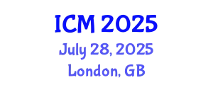 International Conference on Musicology (ICM) July 28, 2025 - London, United Kingdom