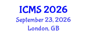 International Conference on Medical Sociology (ICMS) September 23, 2026 - London, United Kingdom
