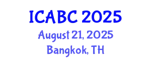 International Conference on Animal Behavior and Cognition (ICABC) August 21, 2025 - Bangkok, Thailand