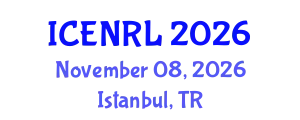 International Conference on Environmental and Natural Resources Law (ICENRL) November 08, 2026 - Istanbul, Turkey