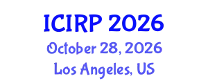 International Conference on Immigration and Refugee Policy (ICIRP) October 28, 2026 - Los Angeles, United States