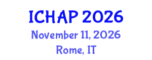 International Conference on Human Anatomy and Physicology (ICHAP) November 11, 2026 - Rome, Italy