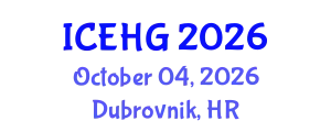 International Conference on Environmental and Human Geography (ICEHG) October 04, 2026 - Dubrovnik, Croatia