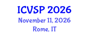 International Conference on Veterinary Sciences and Pathalogy (ICVSP) November 11, 2026 - Rome, Italy