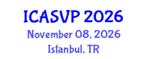 International Conference on Animal Sciences and Veterinary Pathology (ICASVP) November 08, 2026 - Istanbul, Turkey