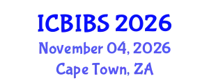 International Conference on Bioenergy and Innovative Biorefining Systems (ICBIBS) November 04, 2026 - Cape Town, South Africa
