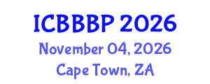 International Conference on Bioenergy, Biogas and Biogas Production (ICBBBP) November 04, 2026 - Cape Town, South Africa