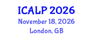 International Conference on Applied Linguistics and Psycholinguistics (ICALP) November 18, 2026 - London, United Kingdom