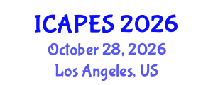 International Conference on Advanced Pedagogy and Educational Sciences (ICAPES) October 28, 2026 - Los Angeles, United States