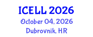 International Conference on English Language and Literature (ICELL) October 04, 2026 - Dubrovnik, Croatia