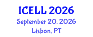 International Conference on English Language and Literature (ICELL) September 20, 2026 - Lisbon, Portugal