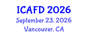 International Conference on Aerodynamics and Flight Dynamics (ICAFD) September 23, 2026 - Vancouver, Canada