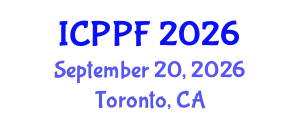 International Conference on Plant Protection and Fertilizers (ICPPF) September 20, 2026 - Toronto, Canada