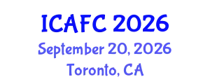 International Conference on Agriculture and Field Crops (ICAFC) September 20, 2026 - Toronto, Canada