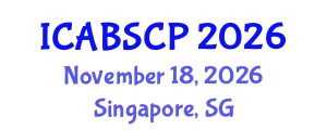 International Conference on Agricultural Biotechnology and Sustainable Crop Production (ICABSCP) November 18, 2026 - Singapore, Singapore