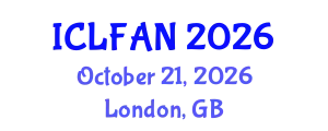 International Conference on Livestock Farming and Animal Nutrition (ICLFAN) October 21, 2026 - London, United Kingdom