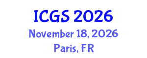 International Conference on Geosciences and Sedimentology (ICGS) November 18, 2026 - Paris, France